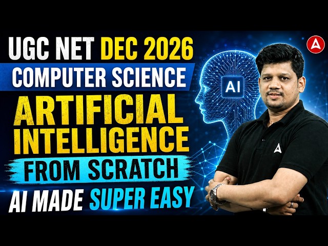 UGC NET Computer Science | UGC NET Computer  Artificial Intelligence from Scratch