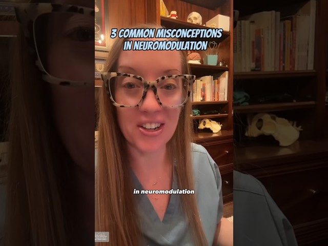 Hear all 3 misconceptions - press ▶️ above this caption to watch the whole video! #neuromodulation