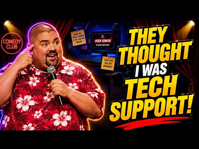 They Thought I Was TECH SUPPORT - (Fluffy) World Tour | Gabriel Iglesias Stand up Comedy