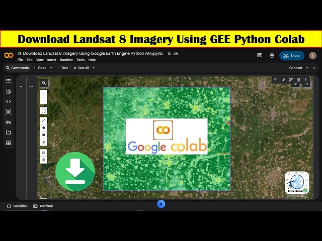 Download Landsat 8 Imagery Using GEE Python Colab