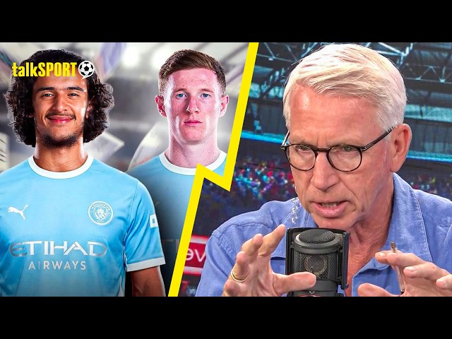 "HE WON'T REPLACE RODRI" Alan Pardew EXPLAINS how Man City setup with Anderson & Bouadd