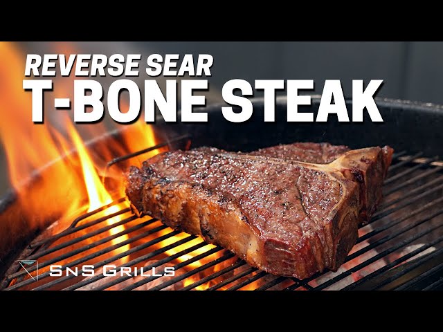 The BEST Way To Cook T Bone Steak PERFECTLY! Reverse Sear T Bone Steak Recipe