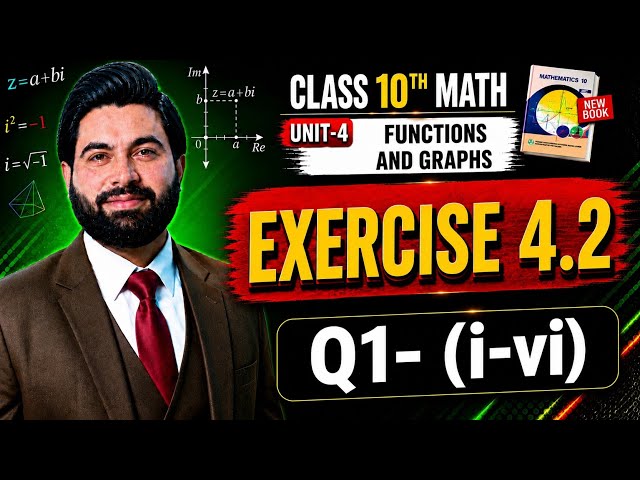 Class 10th Math New Book Ch 4 Exercise 4.2 Question 1 (i-vi),10 - 10th Class Maths Exercise 4.2-PCTB