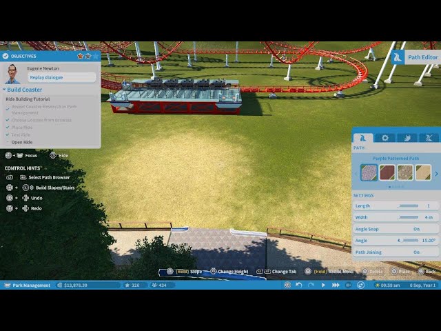 Connect Entrance To Path - Tutorial Career | Planet Coaster PS5