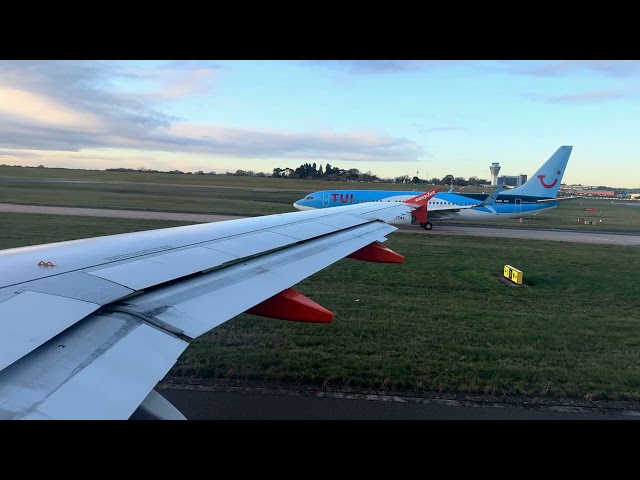 Takeoff from Birmingham Airport (BHX) - U27850 20/11/25