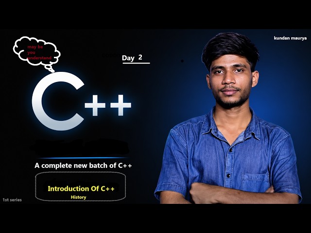 Introduction to C++  Day 2 , complete C++ Free series, Programming in C++ in depth  #C++