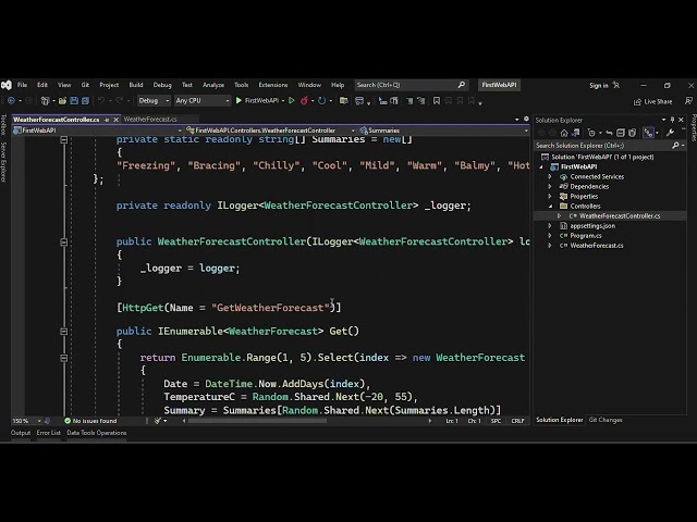 Create Your First Web API Using Visual Studio 2022 | Swagger | .NET 6.0 | Beginners Guide