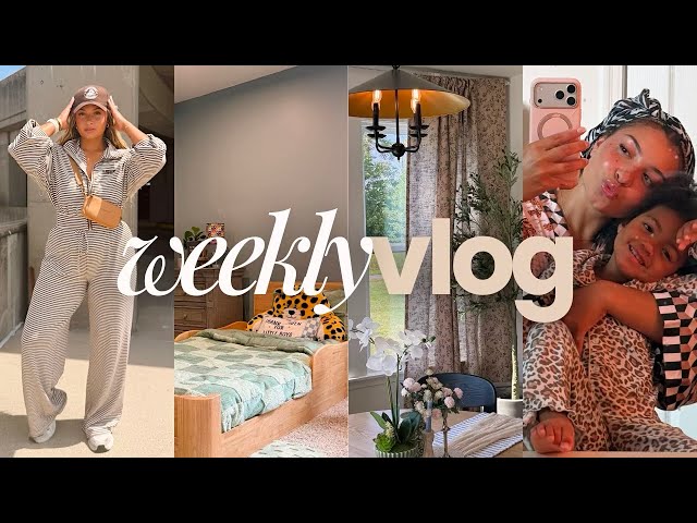 Weekly Vlog| Quitting Youtube 💔+ A Season Of Sabbath + Toddler Bedroom Makeover & Parents Night Out!