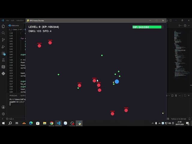 RPG Shooting on Python