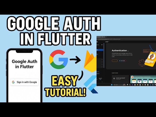 Flutter Google Sign-In with Firebase 🔥 Easy Authentication Tutorial (2025)