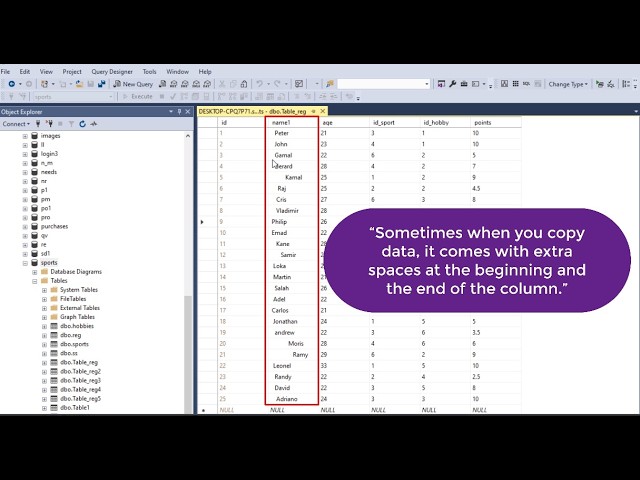 ⚡ Clean SQL Server Data Fast with TRIM and UPDATE