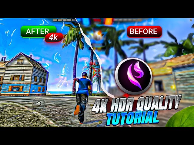 Free Fire 4k Ultra HD Quality Tutorial 🔥 | FF 4k Quality tutorial |