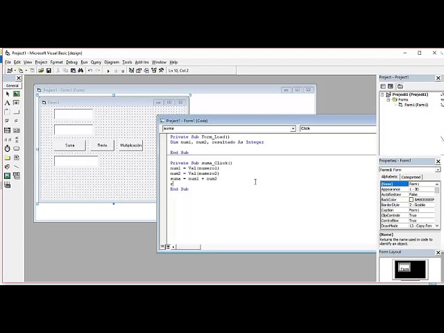 Visual Basic - Operaciones basicas