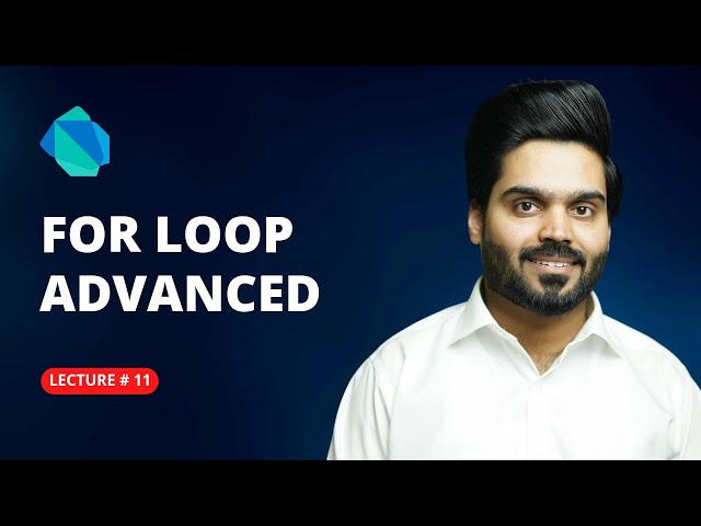 Dart Free Course | For Loops Advanced Concepts - اردو / हिंदी