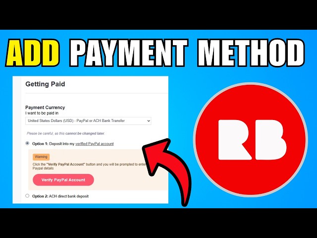 How To Add A Payment Method On Redbubble (2026) (Best Method)