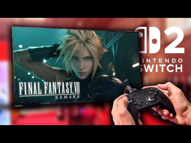 This is what Final Fantasy VII Remake looks like on a Nintendo Switch 2. Does it run well?
