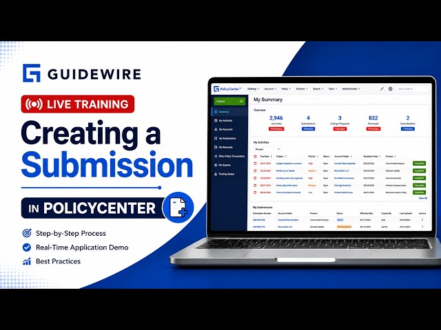 How to Create a Personal Auto Submission in Guidewire PolicyCenter | Full Live Demo - Part 5