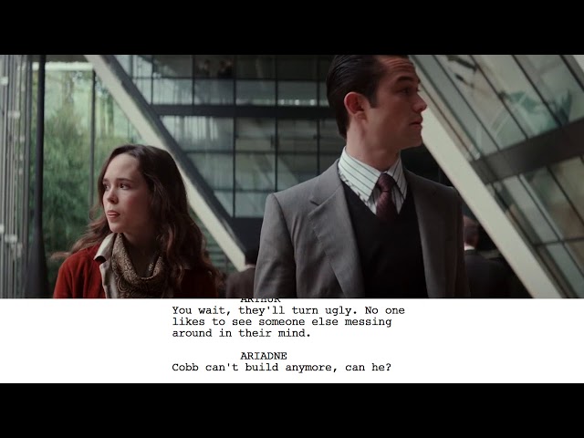 From Script to Screen - Inception - Paradoxical Architecture Scene