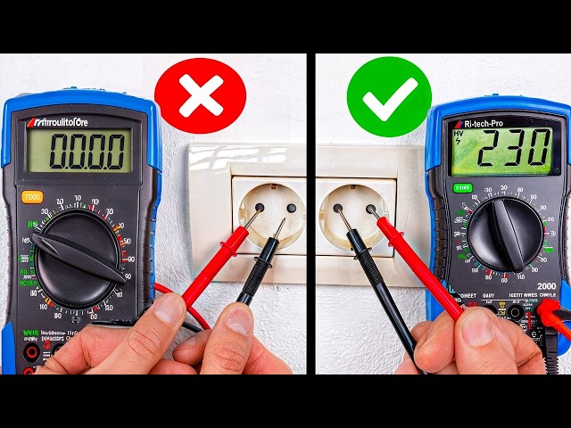 Few People Know These Hidden Functions of the Multimeter! How to Use a Multimeter Correctly!