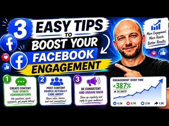 3 Easy Tips to Boost Your Facebook Engagement