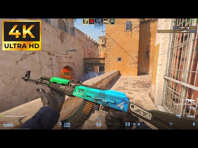 Counter Strike 2 Best Gameplay 4K (No Commentary)