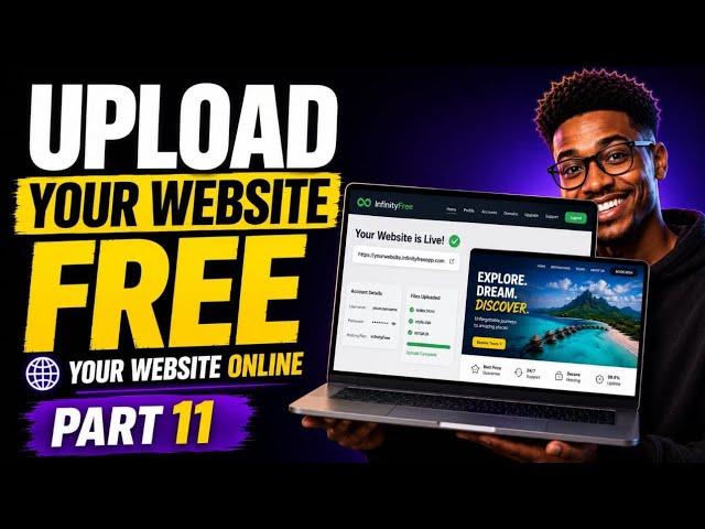 How to Upload Your Website for FREE | Beginner's Guide ⭐⭐⭐⭐⭐