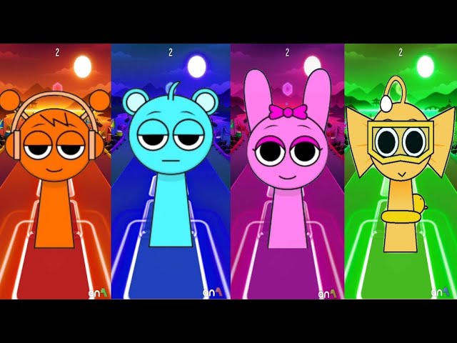 Tiles Hop - Incredibox Sprunki - The Amazing Digital Circus Theme (COVER)