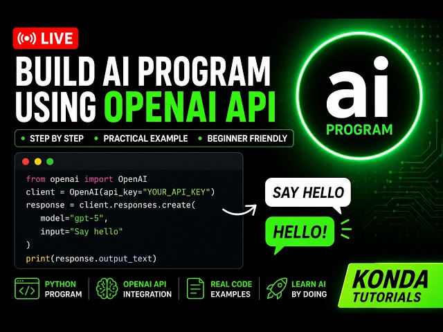 AI program in python | Open AI | AI Programming | Advanced Python
