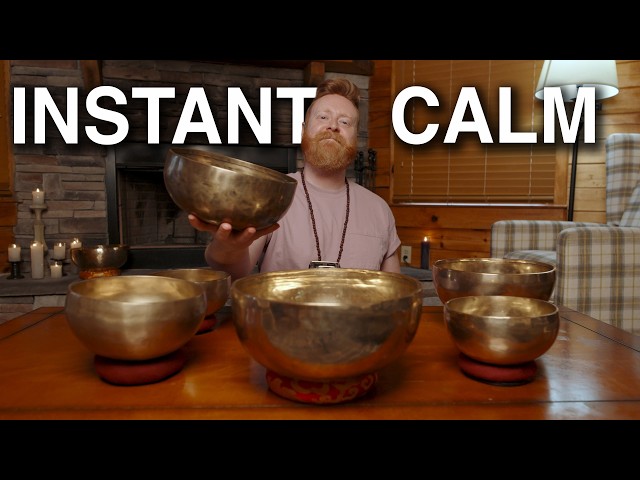 Instant Calm: Frequency Therapy for Anxiety | Tibetan Bowls & Healing Frequencies