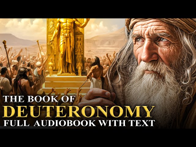 BOOK OF DEUTERONOMY 📜 God’s Covenant, Justice, Governance - Full Audiobook With Text
