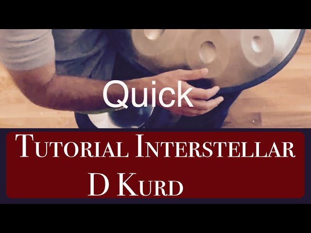 Quick Handpan Tutorial - Interstellar