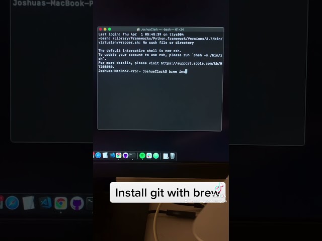 Getting started with Git on MacOS