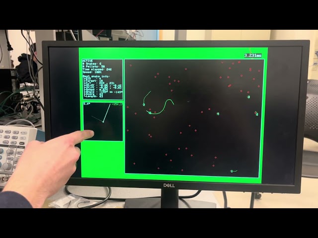 Snake-inspired game on Raspberry Pi Pico W