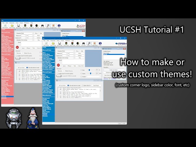 UCSH Tutorial #1 - How to make/use custom themes! (or use a custom logo!)