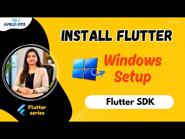 2. Flutter SDK Installation on Windows | Complete Setup Guide for Beginners