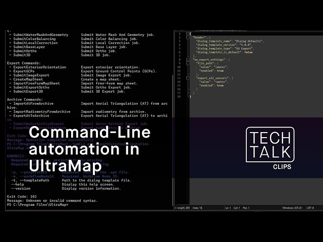 Command-Line automation in UltraMap