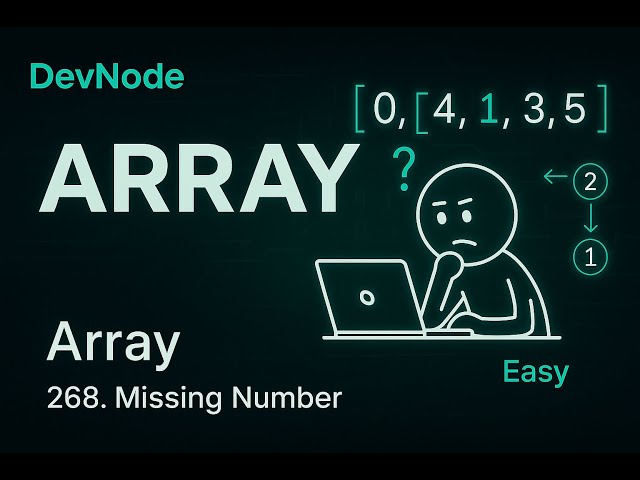 Find Missing Number | LeetCode Easy | Step-by-Step Solution | DSA | LeetCode