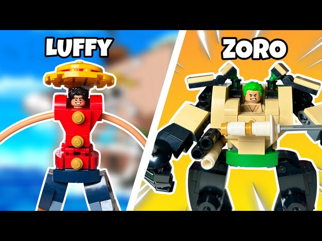 I Built LEGO One Piece Mechs