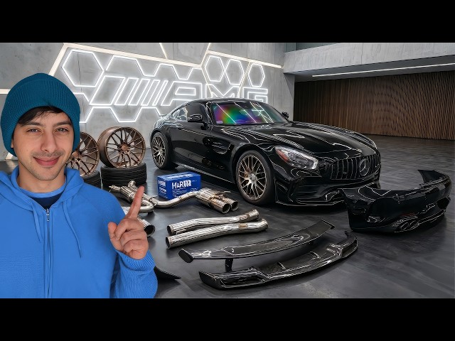 BUILDING AN AMG GTS IN 8 MINUTES!