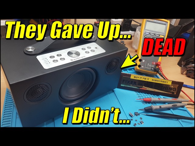 The Hidden Fault That Fooled the Previous Repairer! | DEAD💀 Audio Pro C5A Internet Smart Speaker