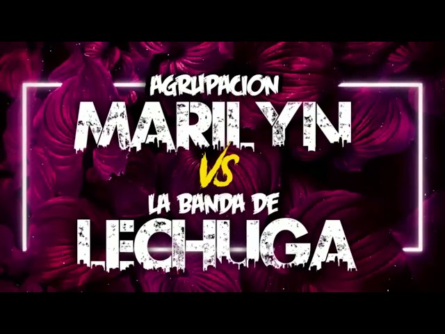 La Banda de Lechuga vs Agrupacion Marilyn ❤️ Cumbias Testimoniales de Santiago Ismael Torres 🍺