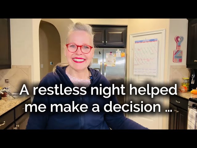 I’ve made a decision… #restlessnights #decisionmaking #prosandcons #contentcreator