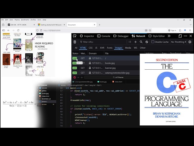 Creating a Web Gallery HTTP Server from Scratch in C