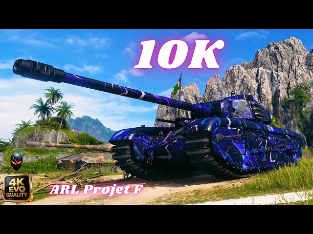 ARL Projet F 10K Damage World of Tanks #wot