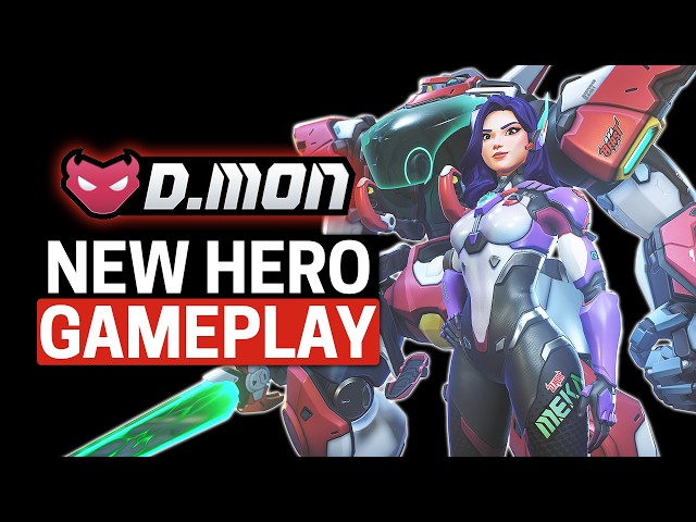 Overwatch D.Mon NEW Hero Gameplay! I've Waited 8 Years For This!