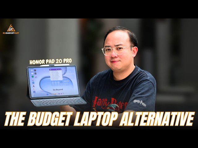 No compres una laptop hasta ver la HONOR Pad 20 Pro