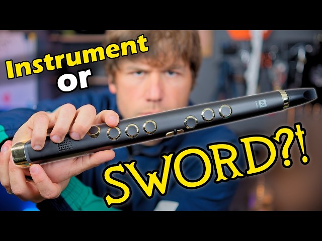 This Electronic Wind Instrument is a Fantastic Sword...