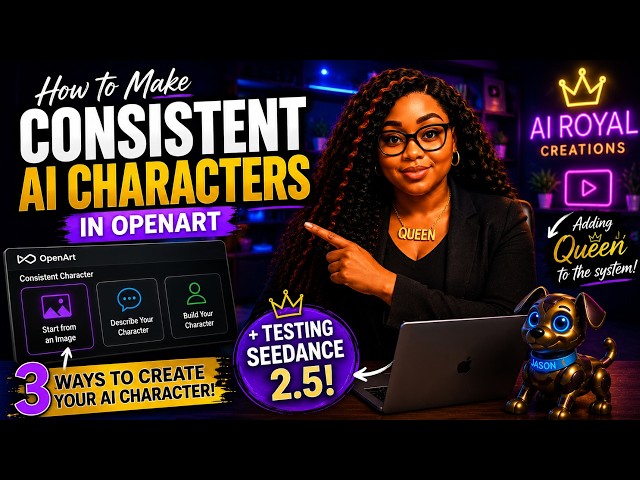 How to Make Consistent AI Characters | OpenArt Tutorial