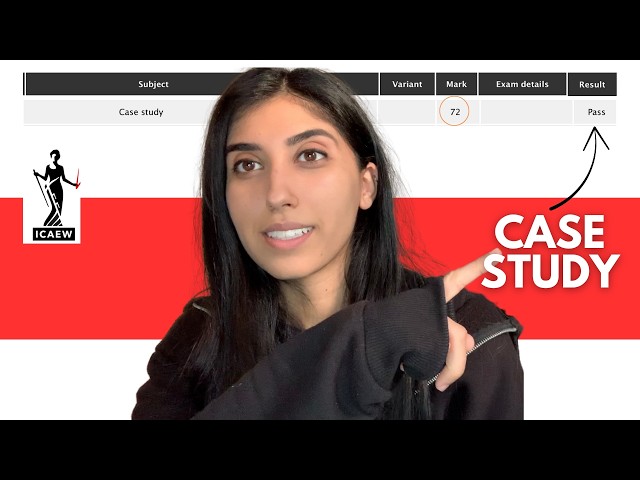 How To Pass ACA Case Study ICAEW Exam (I Got 72, FIRST-TIME!)