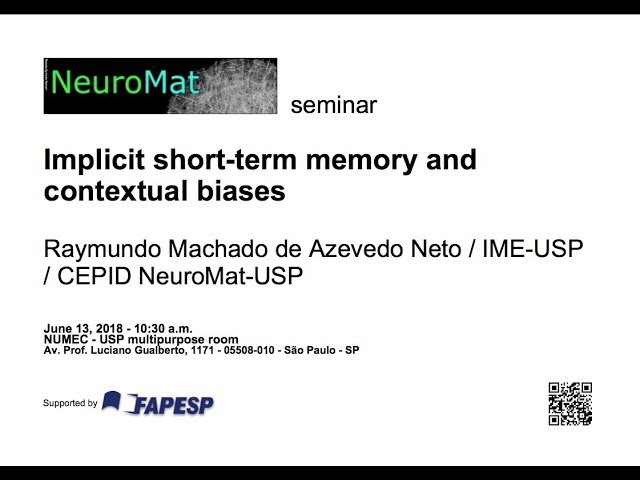 Implicit short-term memory and contextual biases